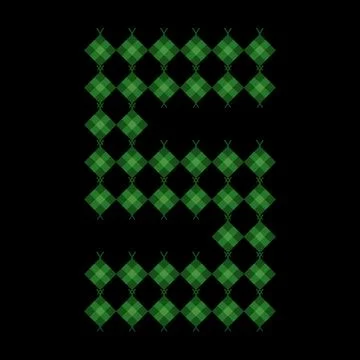 Ketupat number 5 shape. Eid al-Fitr and Adha holiday dishes. Ketupat in org.. Stock Illustration