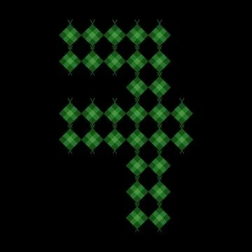 Ketupat number Seven shape. Eid al-Fitr and Adha holiday dishes. Ketupat in.. イラスト素材