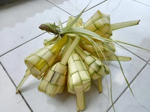 The ketupat shell Stock Photos