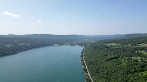 Keuka Lake, NY Stock Footage 294869664