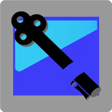 KEY 2017 7 Stock Illustration