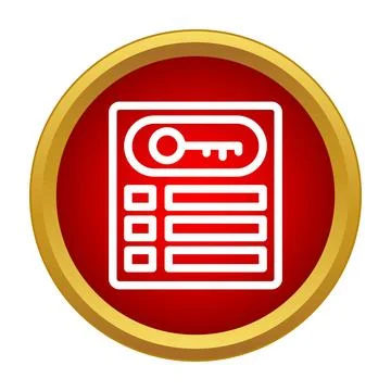 Key and abstract form representing data security and access イラスト素材