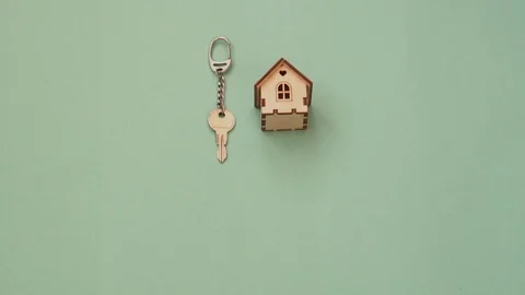 Key and keychain Stock Footage 111371712