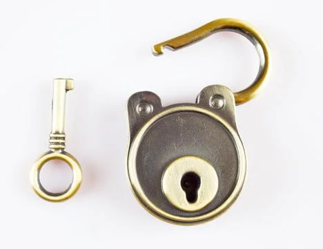 Key and lock Stock Photos