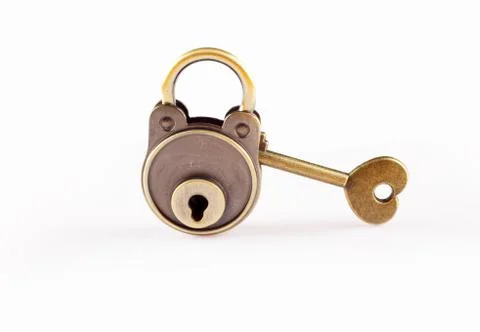 Key and lock Stock Photos