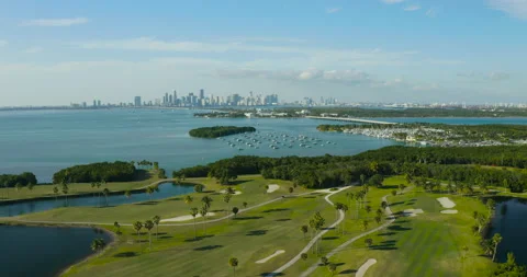Key Biscayne golf 1 Stock Footage 149858041