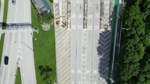 Key Biscayne Road Stock-Footage 247224414