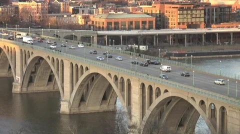 Key Bridge Stock Footage 647958