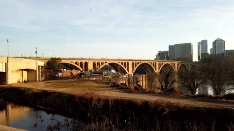 Key Bridge Timelapse Stock Footage 157609395