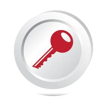 Key button icon 스톡 일러스트