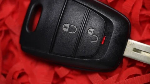 Key to the car. Stock Footage 122905814