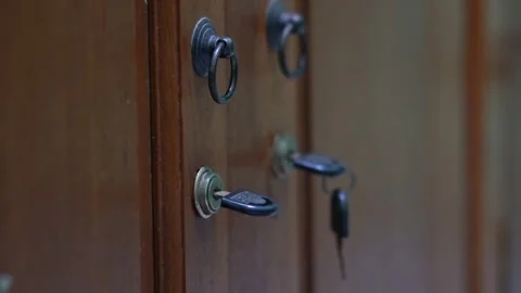 Key chain Stock Footage 324532301