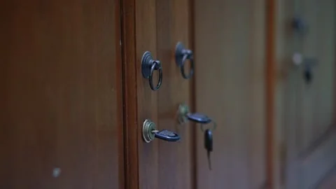 Key chain Stock Footage 324532312
