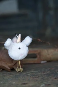 Key chain stuffed Stock Photos