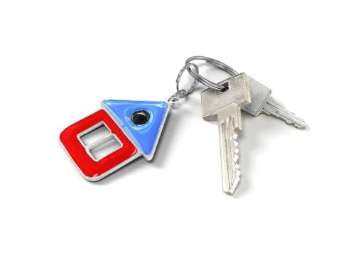 Key charm for your new flat Stock Illustration