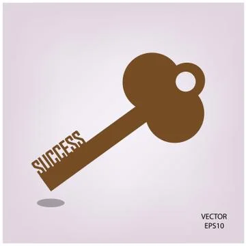 Key of creativity Stock Illustration