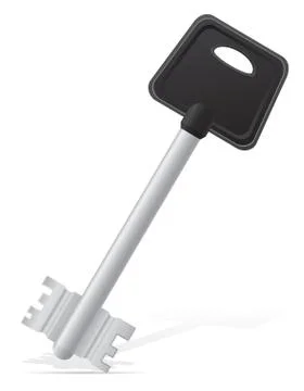 Key door lock vector illustration Stock Illustration