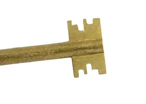 The key to the door Stock Photos