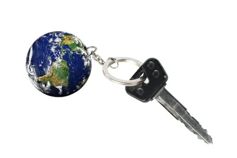 Key of the earth Stock Photos