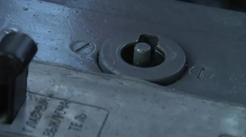 Key engine, turn the key Stock Footage 10840722