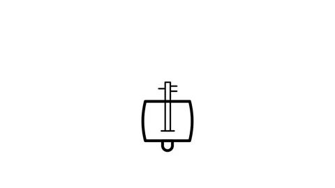 A key featuring a distinct handle, resting on a neutral bac.. Vidéo 333233554