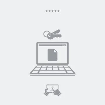 Key file icon, key file vector, key file symbol, key file design, key file ap 스톡 일러스트