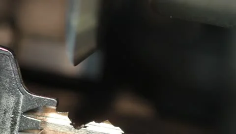 Key - Filing Precise Teeth Stock Footage 10595198