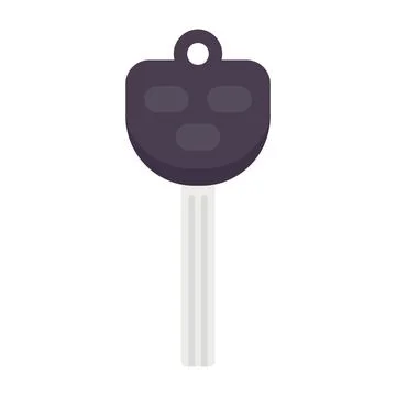 Key flat illustration 스톡 일러스트