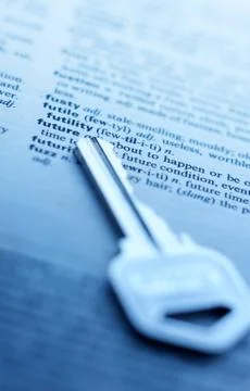 Key to the future Stock Photos