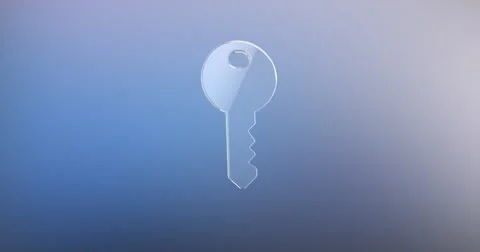 Key Glass 3d Icon 動画素材 67349508