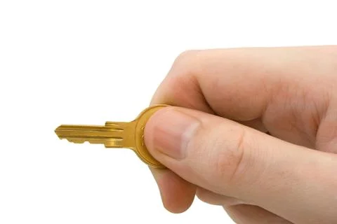 Key in hand Stock Photos