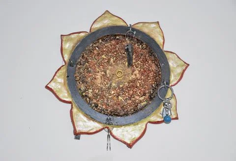 Key holder on the wall Stock Photos