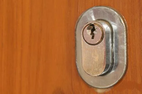Key hole for pattern Stock Photos