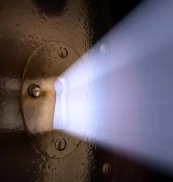Key hole Foto stock