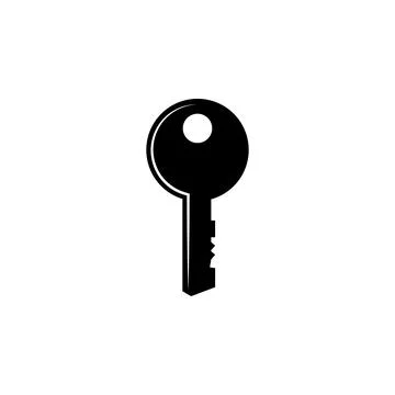 Key icon. Element of lock and key elements illustration. Premium quality graphic Stockillustratie
