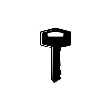 Key icon. Element of lock and key elements illustration. Premium quality graphic Stock Illustration