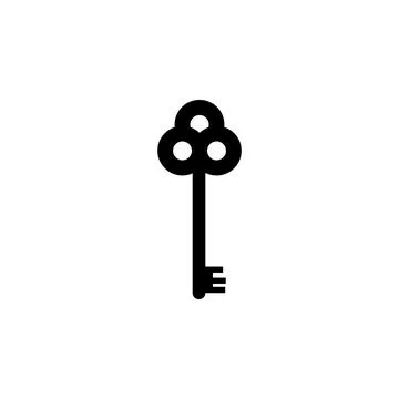 Key icon. Element of lock and key elements illustration. Premium quality graphic Illustrazione stock