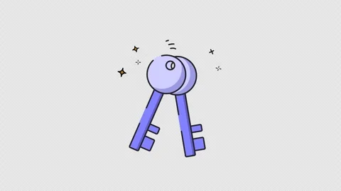 KEY ICON Video stock 308902820