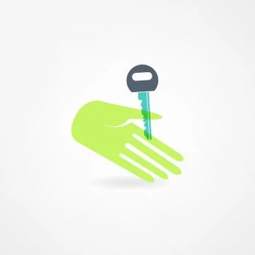 Key icon Stock Illustration