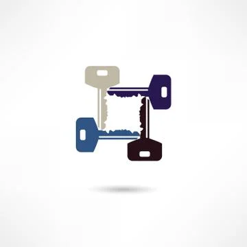Key icon Stock Illustration
