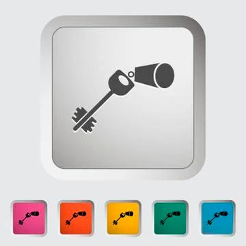 Key icon. Stock Illustration