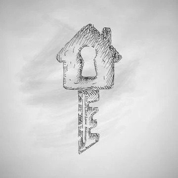 Key icon Stock Illustration