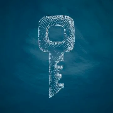 Key icon Stock Illustration