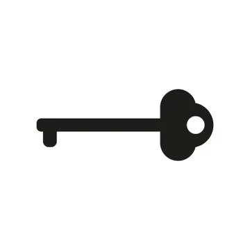 The key icon Stock Illustration