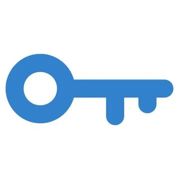 Key icon Illustrazione stock