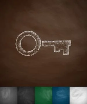 Key icon Stock Illustration
