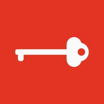 The key icon Stock Illustration