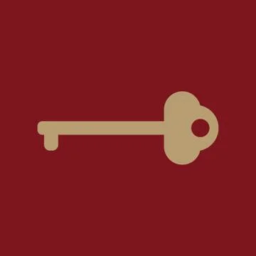 The key icon Stock Illustration