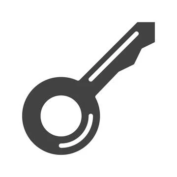 Key Icon Image. Stock Illustration
