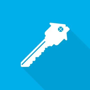Key icon. Vector illustration Stock Illustration
